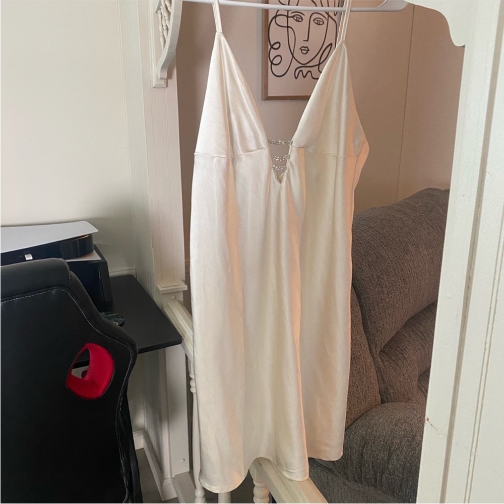 White dress